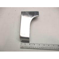 Replacement Pontoon Boat Deck Corner Cap LH Chrome 6 1/2"  X 4" Cast 123