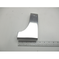 Replacement Pontoon Boat Deck Corner Cap LH Chrome 6 1/2"  X 4" Cast 123