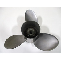16990A40 Laser II SS 13.25 X 20 P Prop Mercury 75-140HP RIght Hand with Hardware
