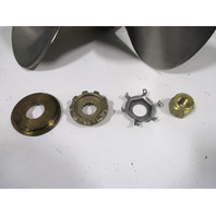 48-88442A4 Mercury Stainless Propeller 13 3/4" X 21 P 15 Spline RH ROTATION