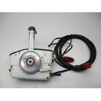 Evinrude Johnson Outboard Power Pilot Side Mount Remote Control Box 10 Pin Red