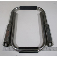 Boat Marine Fold Up 2 Step Stainless Swim Ladder 25"