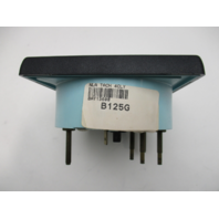 NOS US Marine Square 6k Tach Tachometer 1980s Bayliner Capri OMC 4 Cyl 120 Only