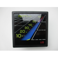 NOS US Marine Square 6k Tach Tachometer 1980s Bayliner Capri OMC 4 Cyl 120 Only