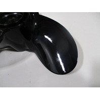 389944 9.2 x 12Pitch NON-THRU HUB EXHAUST Prop 13 Tooth Evinrude Johnson 14-28hp