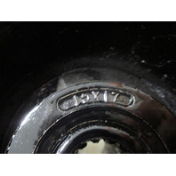 387160 15 X 17 Pitch Prop Evinrude Johnson V6 90-300 & Cobra Sterndrive Aluminum