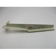 BAY11327 Bayliner Marine Boat Port Left Transom Trim White Plastic 14.5" x 3.75"