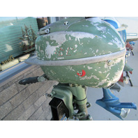 Vintage Antique Johnson 5 HP 1940s Outboard Motor SIEZED for Parts or Rebuild