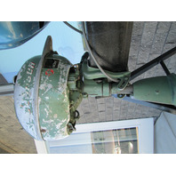 Vintage Antique Johnson 5 HP 1940s Outboard Motor SIEZED for Parts or Rebuild