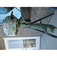 Vintage Antique Johnson 5 HP 1940s Outboard Motor SIEZED for Parts or Rebuild