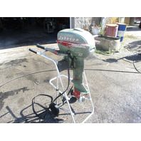 Vintage Antique Johnson 15 Hp Outboard  QD-15 1168186 Turns Over & Shifts