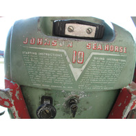 Vintage Antique Johnson 15 Hp Outboard  QD-15 1168186 Turns Over & Shifts