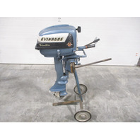 Vintage Antique Evinrude Fleetwin 1956 Outboard Motor Complete Can Run Easily!