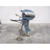 Vintage Antique Evinrude Fleetwin 1956 Outboard Motor Complete Can Run Easily!