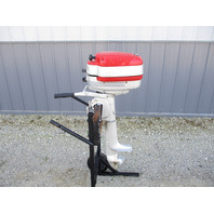 Vintage Antique Royal 5 HP  2A7 Outboard 1940s 1950s?? Turns Over & Shifts