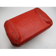 OMC Evinrude Johnson Dura-Tank 3 Gallon Red Plastic Gas Fuel Tank (Missing Cap)
