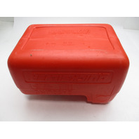9729A1 Quicksilver Plastic Red Remote Portable Marine Gas Tank 3 Gallons