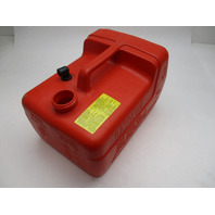 9729A1 Quicksilver Plastic Red Remote Portable Marine Gas Tank 3 Gallons