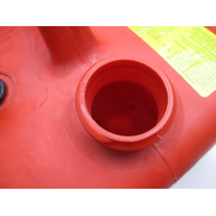 9729A1 Quicksilver Plastic Red Remote Portable Marine Gas Tank 3 Gallons