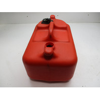 OMC Evinrude Johnson Dura-Tank 6 Gallon Red Plastic Gas Fuel Tank (Missing Cap)