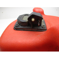 OMC Evinrude Johnson Dura-Tank 6 Gallon Red Plastic Gas Fuel Tank (Missing Cap)