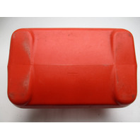 OMC Evinrude Johnson Dura-Tank 6 Gallon Red Plastic Gas Fuel Tank (Missing Cap)