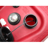 Attwood Plastic Boat Marine Outboard Red Portable Gas Fuel Tank 6 Gallons