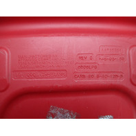 Attwood Plastic Boat Marine Outboard Red Portable Gas Fuel Tank 6 Gallons