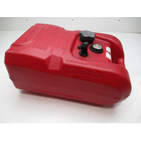 Attwood Plastic Boat Marine Outboard Red Portable Gas Fuel Tank 6 Gallons