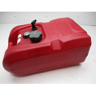 Attwood Plastic Boat Marine Outboard Red Portable Gas Fuel Tank 6 Gallons