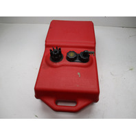 Moeller 9 Gallon Remote Portable Fuel Gas Tank Red Plastic Marine Boat