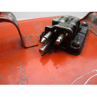 OMC Evinrude Johnson Outboard 6 Gallon Remote Red Metal Gas Tank Fuel Can