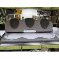 Rear Folding Bench Seat 1850 SportFish Sport Fish Boat Beige 61" Wide 20" Deep 22 Tall