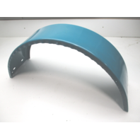 Trailer Fender Teal Painted Steel 32" L x 14" H x 9 1/4" W