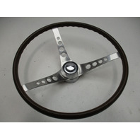 Vintage Boat Ship Stainless Steel 16"Steering Wheel 3 Spoke Standard 3/4" Shaft