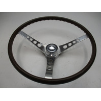 Vintage Boat Ship Stainless Steel 16"Steering Wheel 3 Spoke Standard 3/4" Shaft