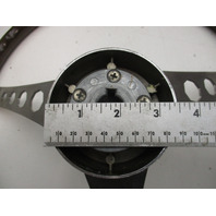 Vintage Boat Ship Stainless Steel 16"Steering Wheel 3 Spoke Standard 3/4" Shaft