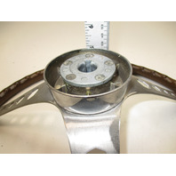 Vintage Boat Ship Stainless Steel 16"Steering Wheel 3 Spoke Standard 3/4" Shaft