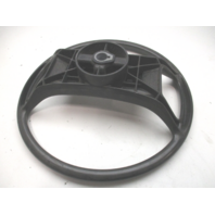 1980's Forester  Boat Steering Wheel 13.75" Black Plastic 3/4" Shaft