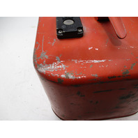 Quicksilver Mercury Mariner Outboard Remote Fuel Gas Tank Can Metal 6 Gallon