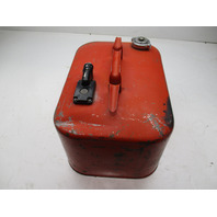 Quicksilver Mercury Mariner Outboard Remote Fuel Gas Tank Can Metal 6 Gallon