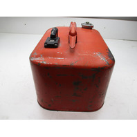 Quicksilver Mercury Mariner Outboard Remote Fuel Gas Tank Can Metal 6 Gallon