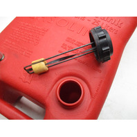 Chilton Outboard Plastic Red Remote Portable Marine Gas Tank 6.6 Gallons
