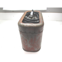 Vintage OMC Johnson Evinrude Outboard  6 Gallon 2 Line Pressure Gas Fuel Tank