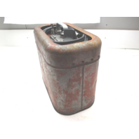 Vintage OMC Johnson Evinrude Outboard  6 Gallon 2 Line Pressure Gas Fuel Tank