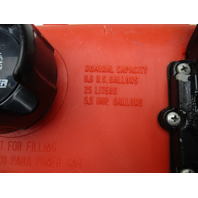 Quicksilver Mercury Marine Outboard Boat Fuel Gas Tank Plastic 6.6 Gallon