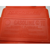 Quicksilver Mercury Marine Outboard Boat Fuel Gas Tank Plastic 6.6 Gallon