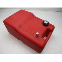 Chilton Outboard Plastic Red Remote Portable Marine Gas Tank 6.6 Gallons