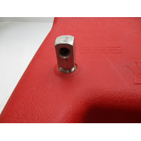 Chilton Outboard Plastic Red Remote Portable Marine Gas Tank 6.6 Gallons