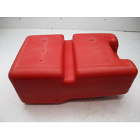Chilton Outboard Plastic Red Remote Portable Marine Gas Tank 6.6 Gallons